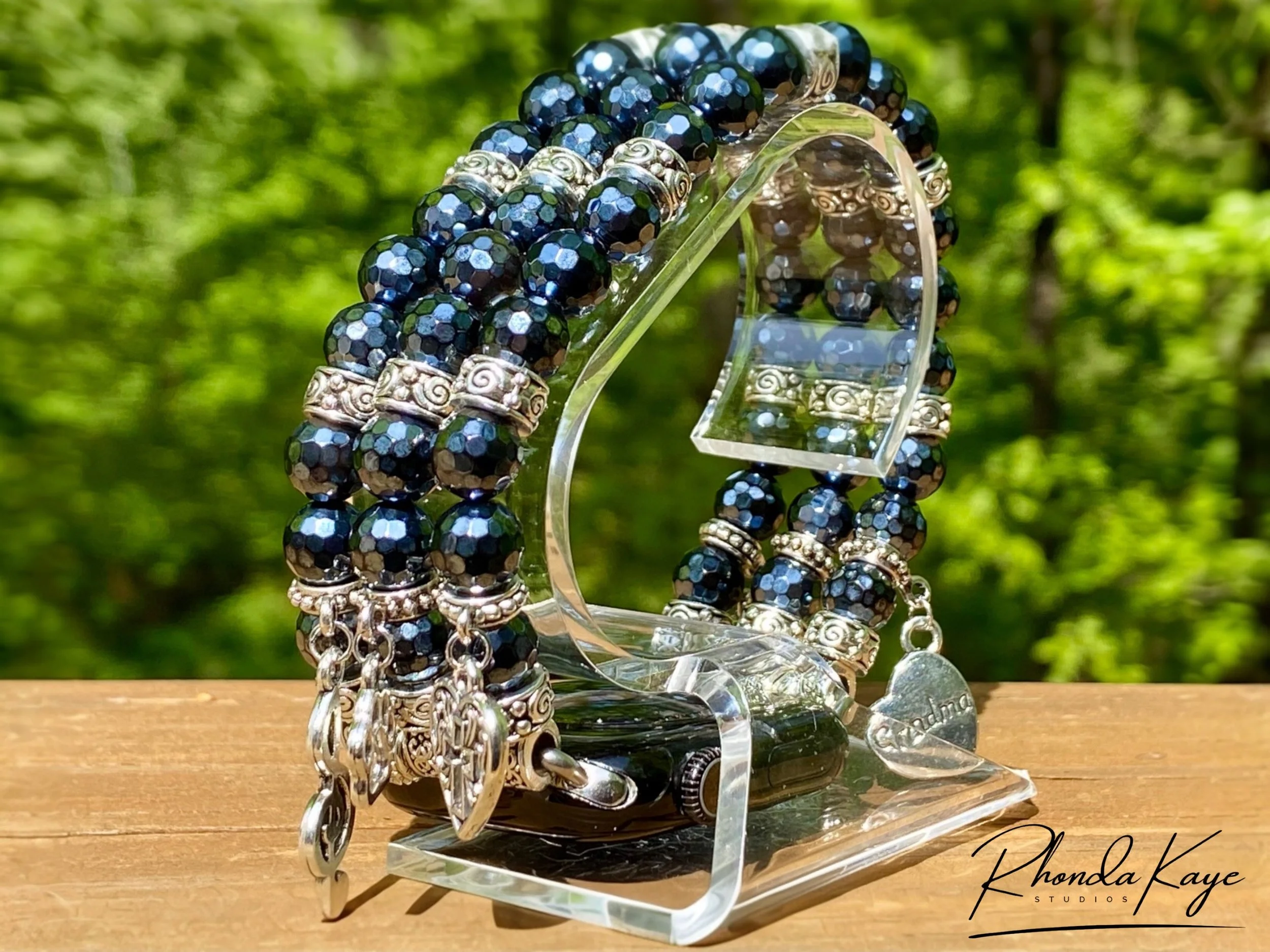 Charmed Black Tie Band Back Woods.jpg