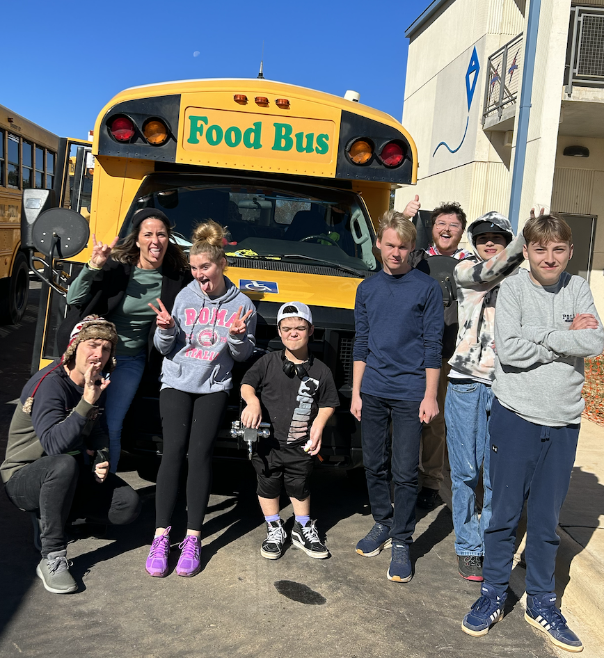 Our mobile classroom provides inclusive job training and community experiences for adults with intellectual and developmental disabilities.