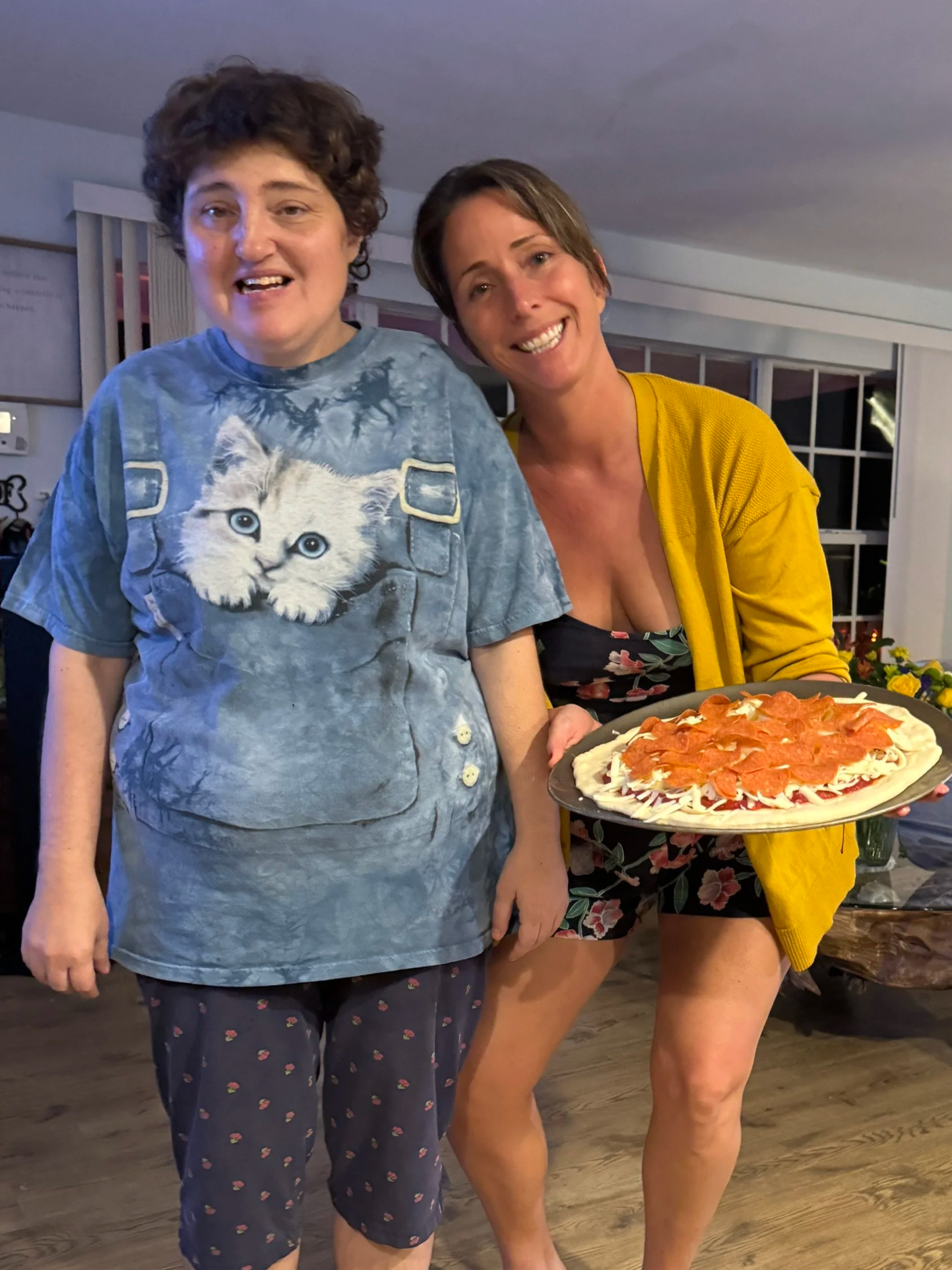 founder with her sister with disabilities