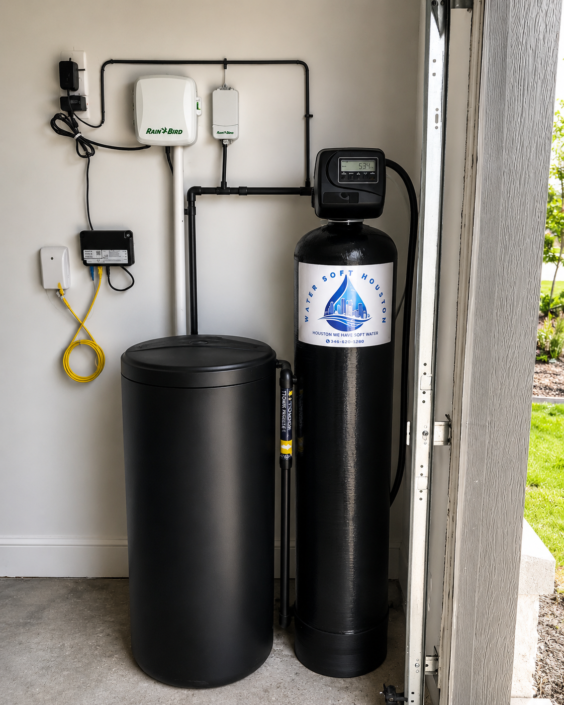 New Water Softener System Installation