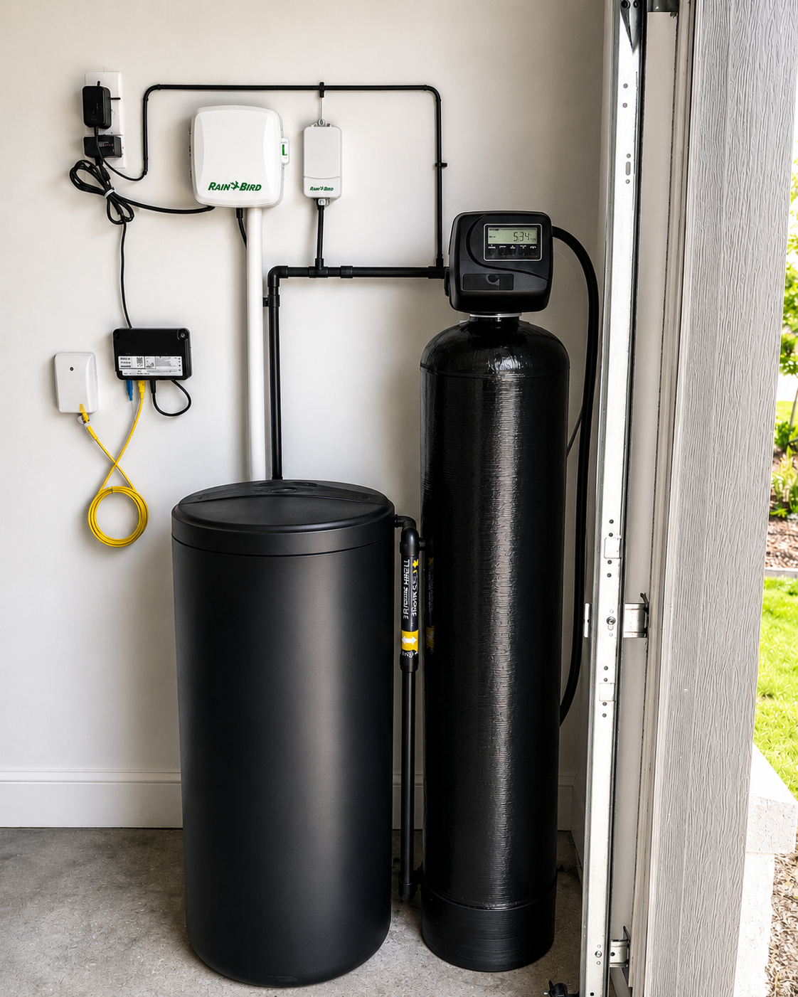 New Water Softener System Installation