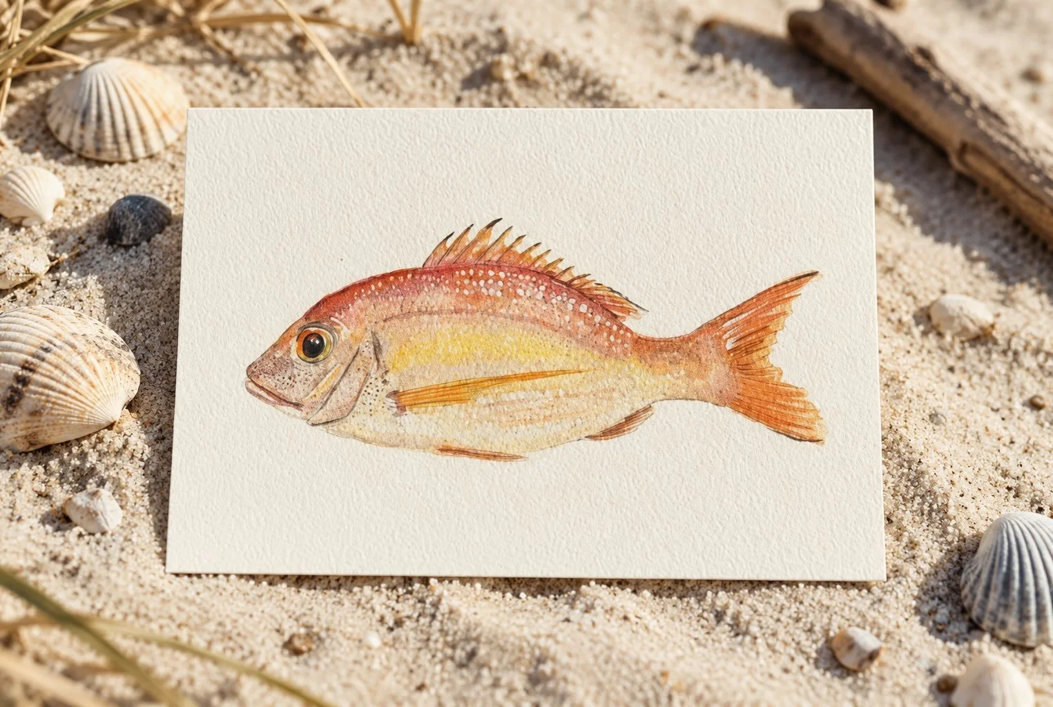 🔹Pagrus pagrus 🐟
▫️Red Sea Bream 

🟩IUCN status: Least Concern