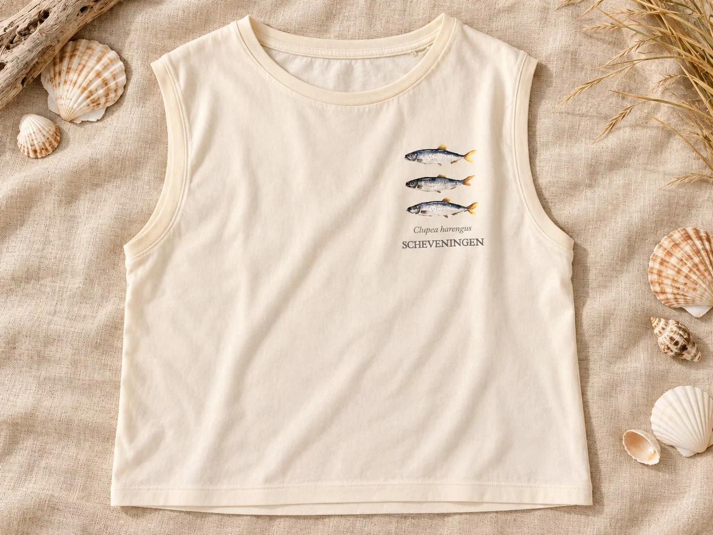 ✨New Women&rsquo;s Sleeveless tank 🌊🐟

Check out the website! 

#marineart #scheveningen