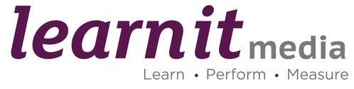 Learnit media logo with the words 'Learn', 'Perform', and 'Measure' below.