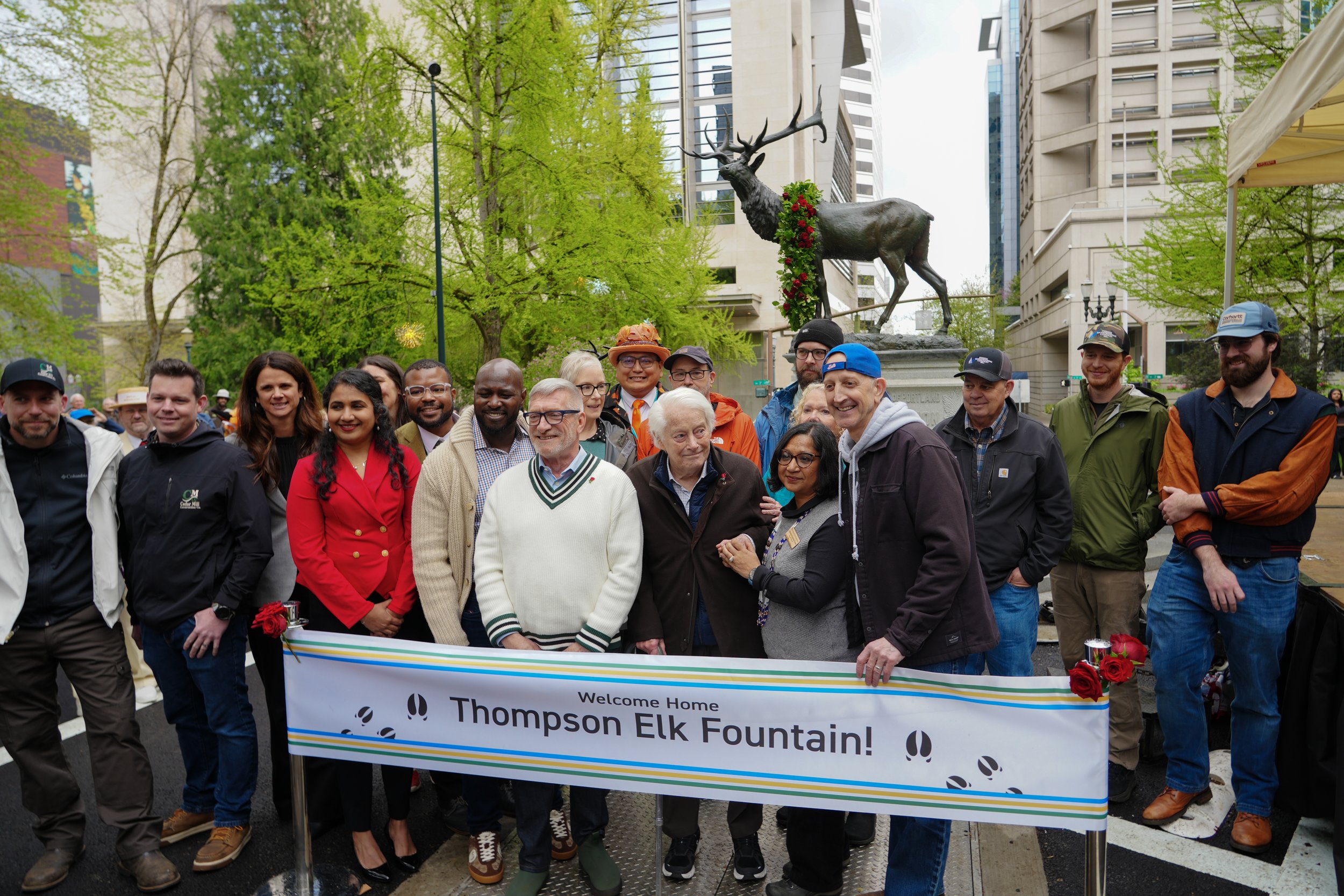 Thompson Elk Homecoming Celebration  |  
Portland Water Bureau  |  April 2026  |  Communications Manager
