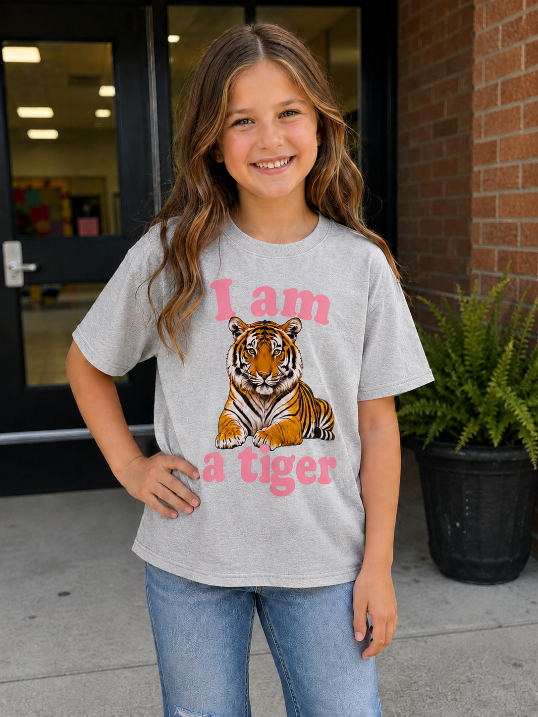 I am a Tiger- Grey Shirt.png