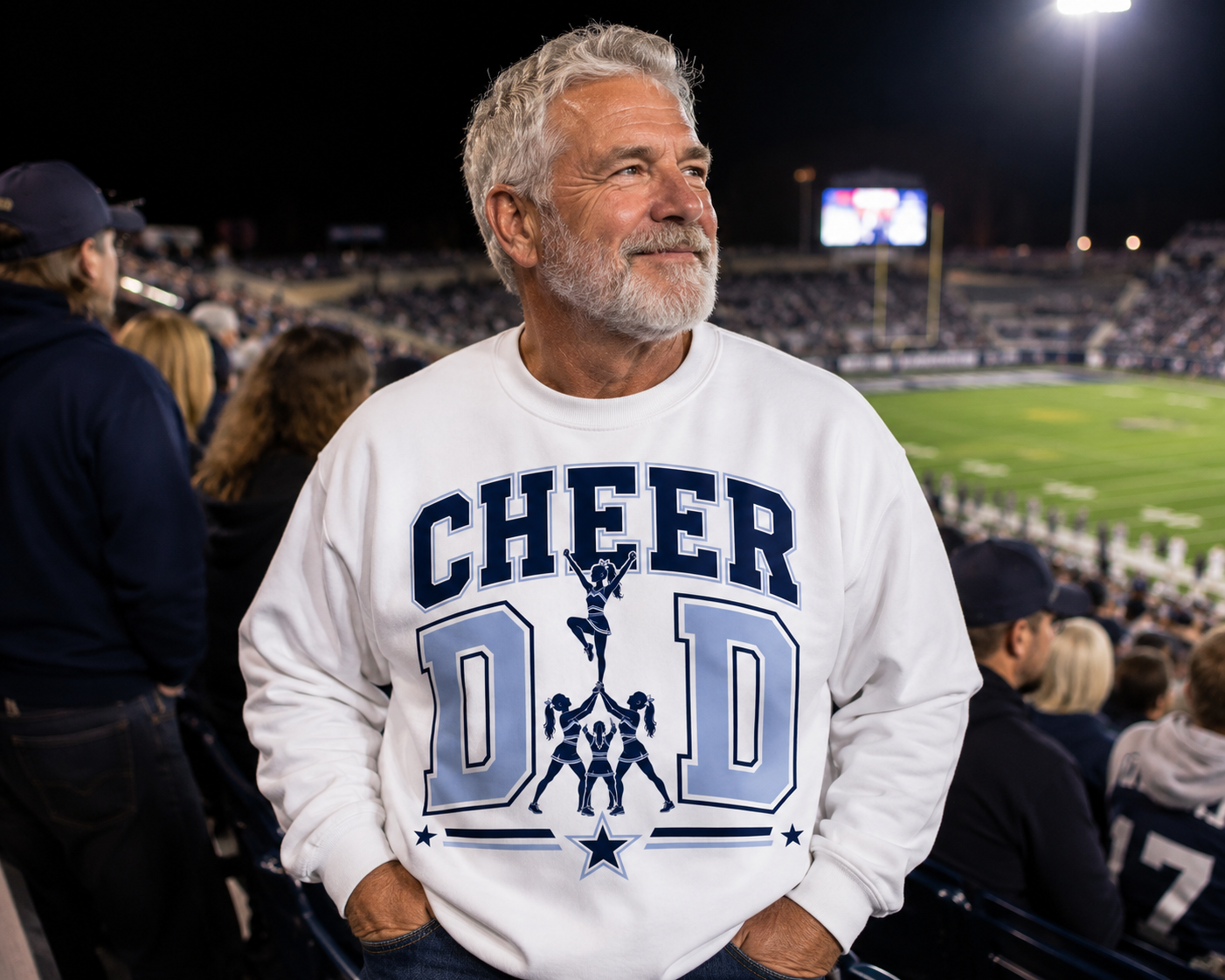 Cheer Dad (With Pyramid)