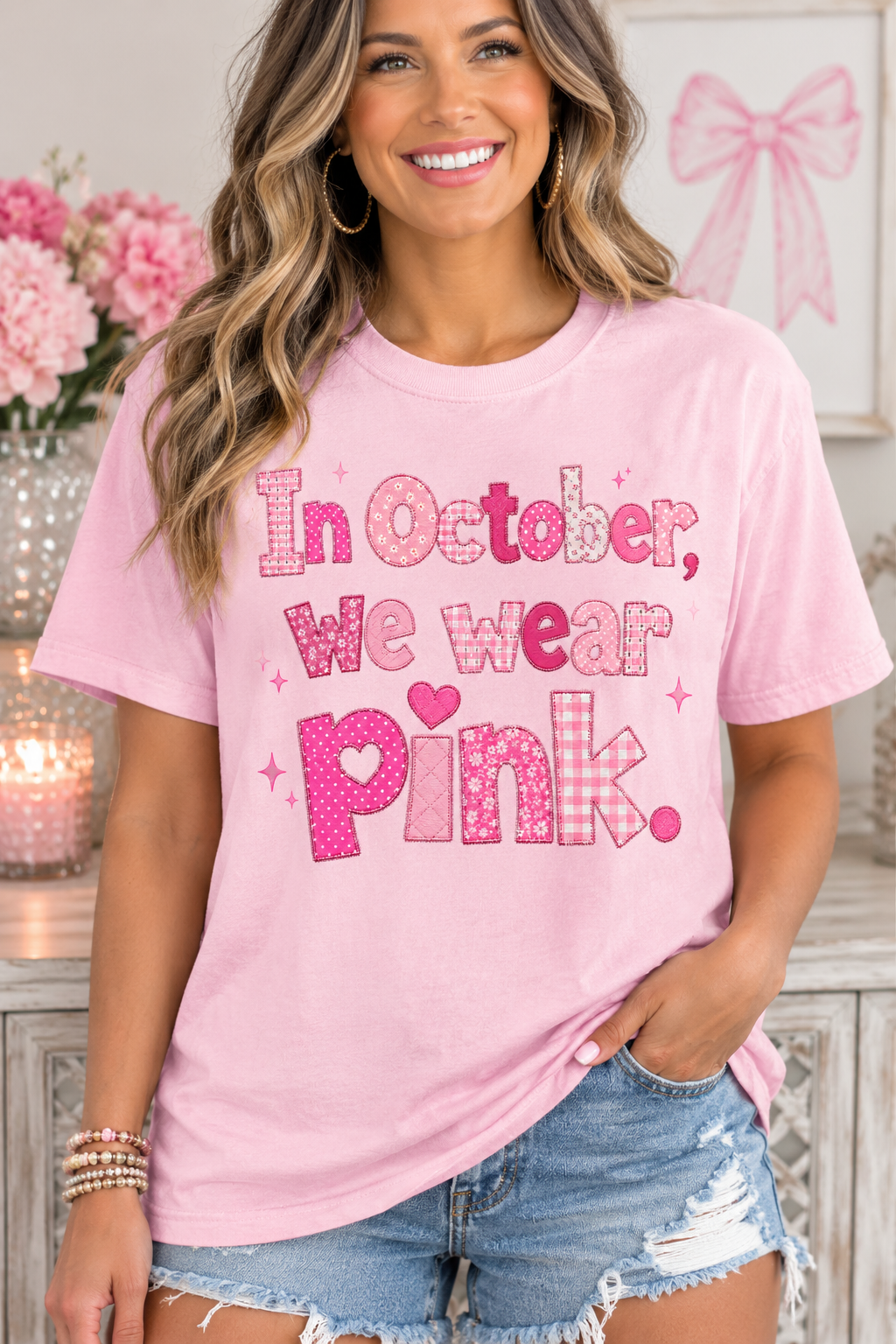 In October, We Wear Pink