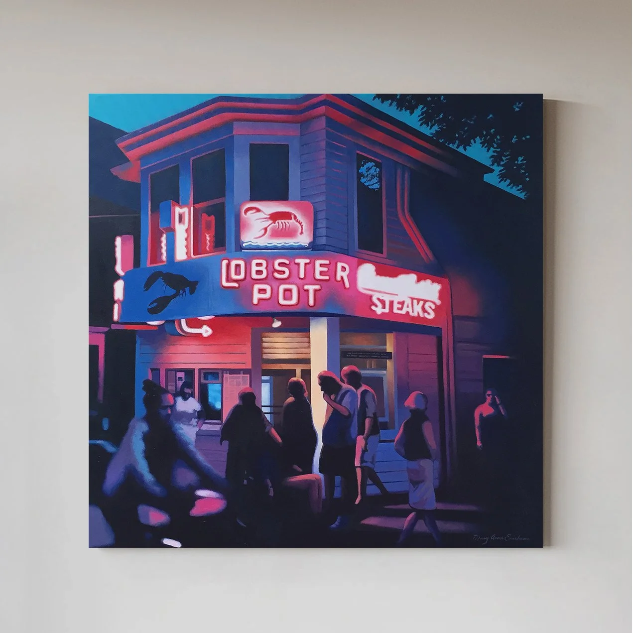 Lobster Pot | Provincetown, MA | 36"x36” | Oil on Canvas | SOLD