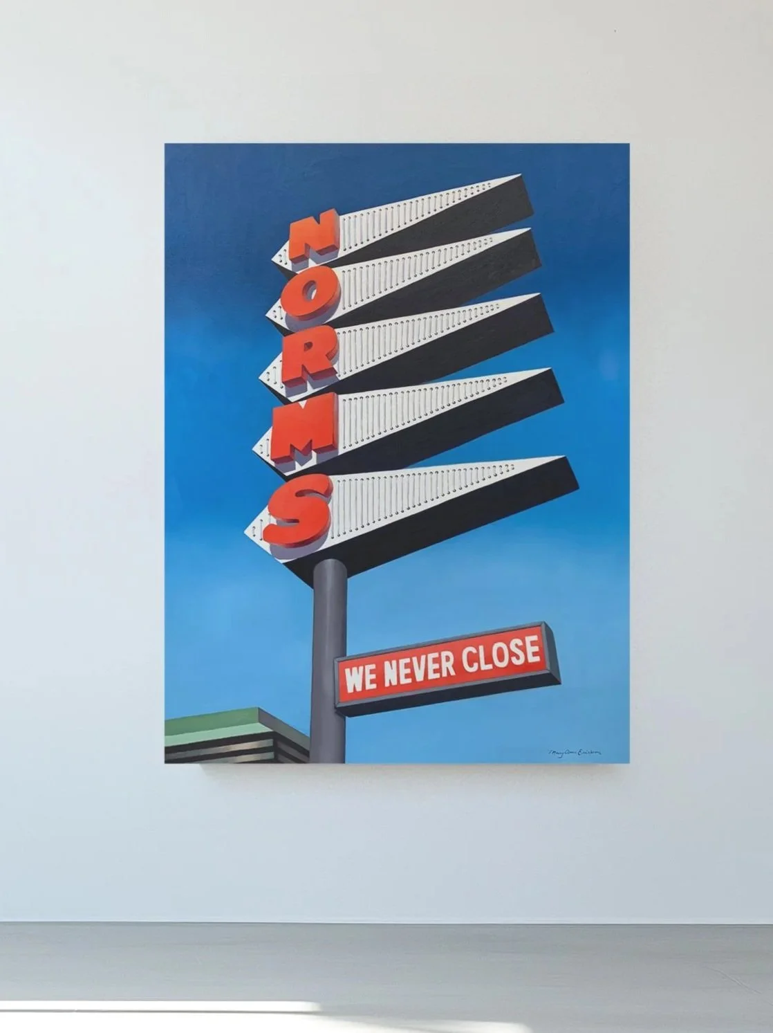 Norms | LA | 38x52” | oil on canvas