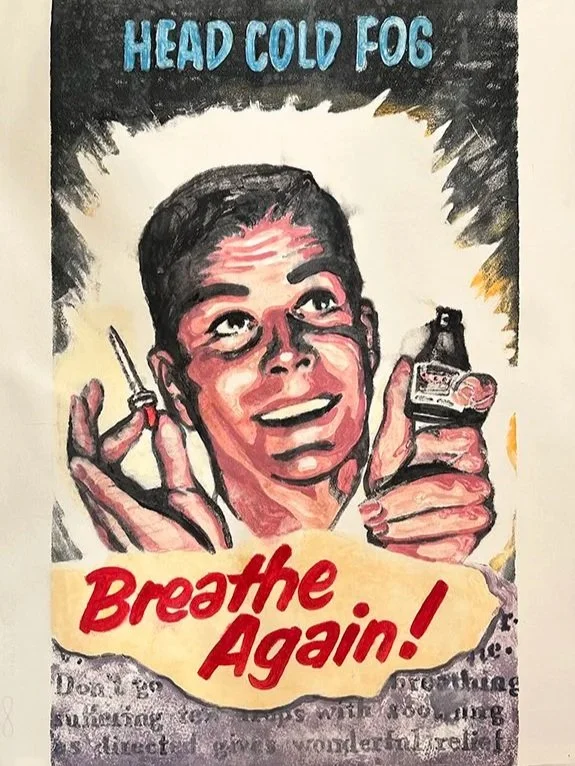 Breathe Again | monotype | 10x16.5”
