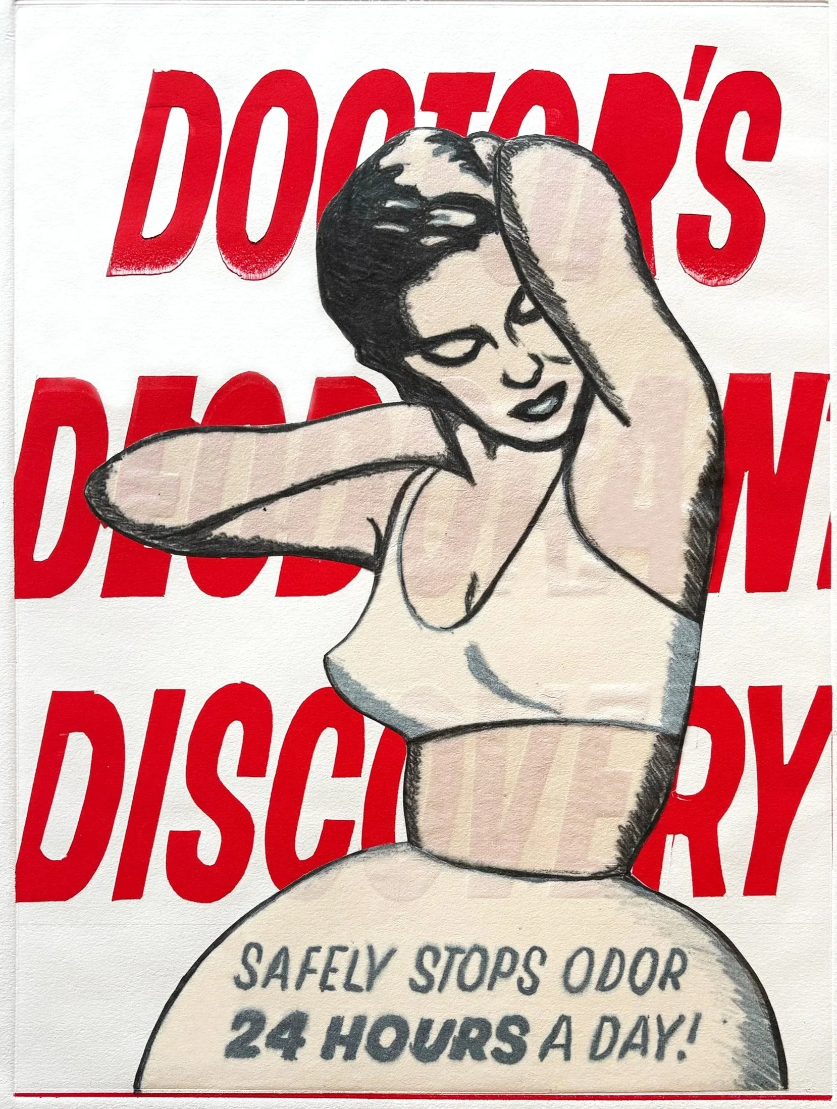 Doctor’s Deodorant Discovery II | monotype | 12x15.5”
