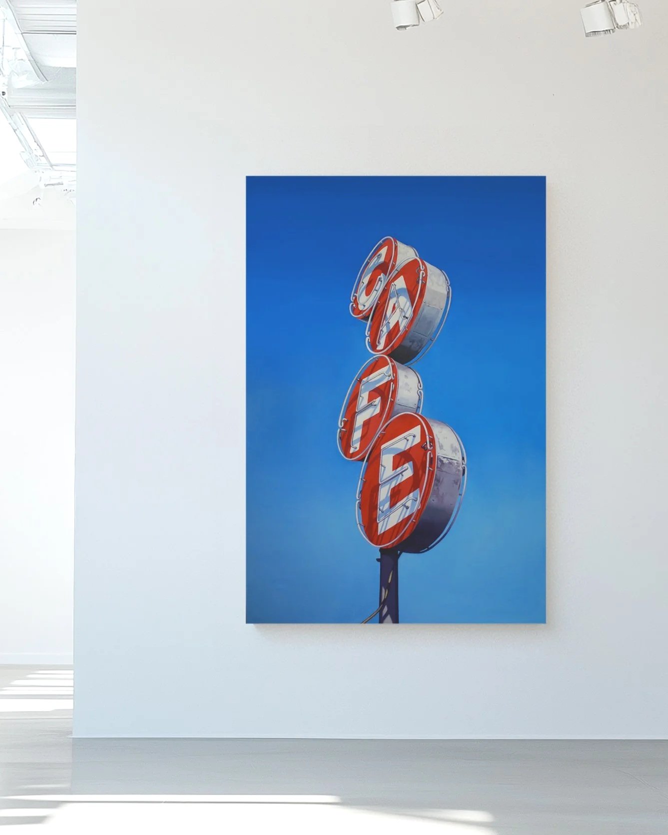 Cafe | West Coast | 40"x60” | Oil on Canvas