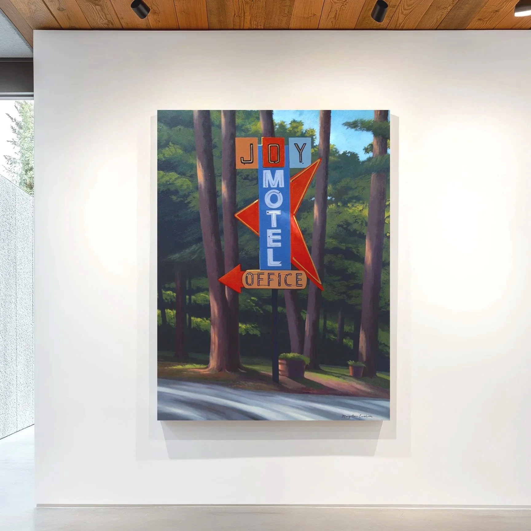 Joy Motel | Eureka Springs, AK | 36 x 48” | oil on canvas