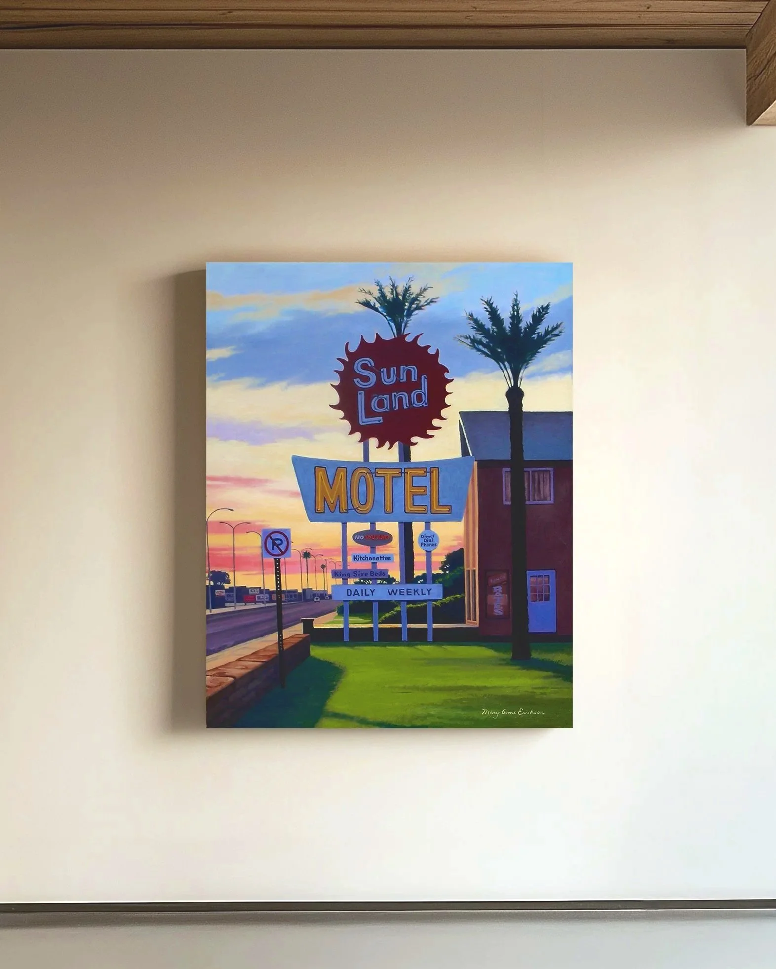 Sun Land Motel | Mesa, AZ | 24 x 36 | oil on canvas | SOLD