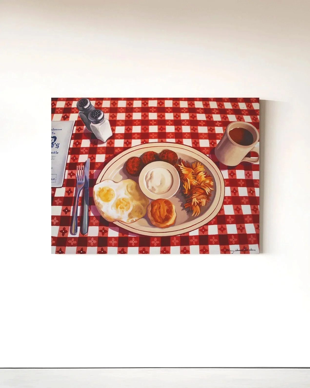 Breakfast at Leo’s | Little Rock AR | 18 x 24” | oil on canvas | SOLD