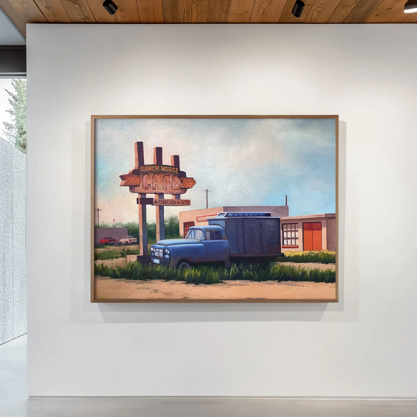 Ranch House Cafe | unknown Rt 66 |  36 x 24” | oil on board