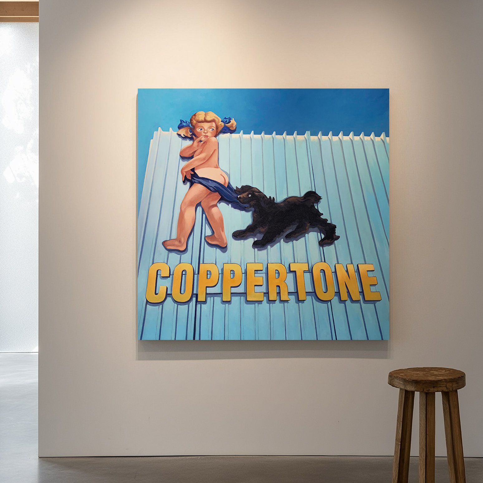 Coppertone | Miami, FL | 36"x36” | Oil on Canvas