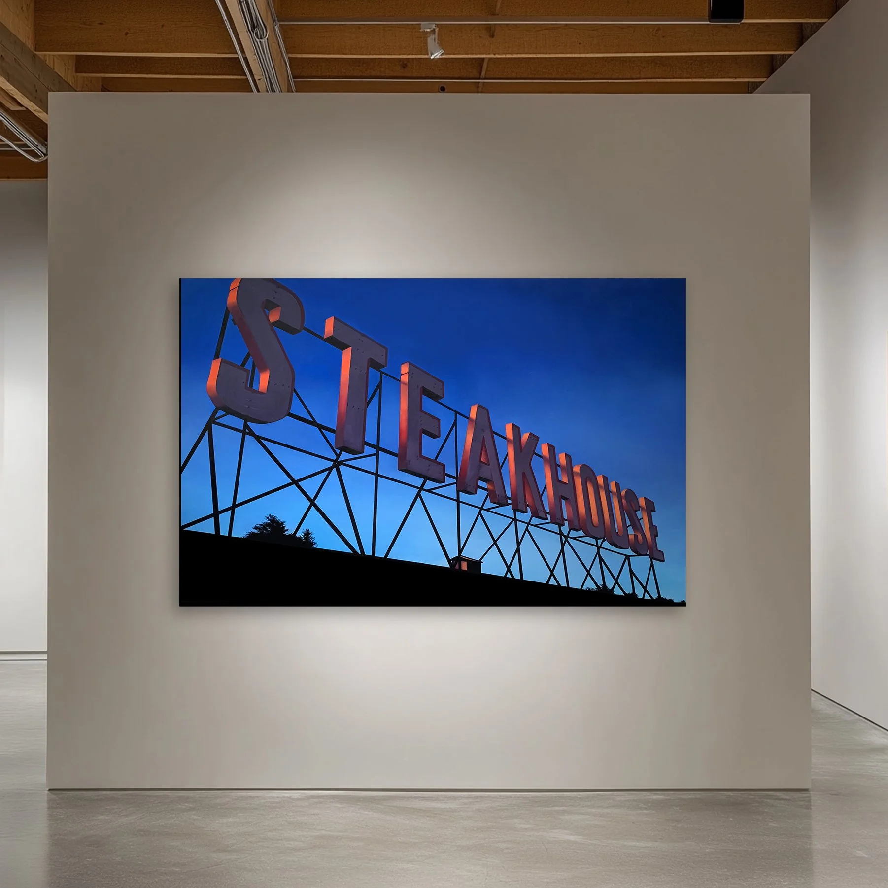 Exit 19 | Kingston, NY | 60"x36” | Oil on Canvas