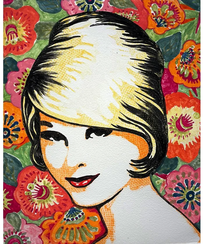 Beehive | monotype | 8x10” 