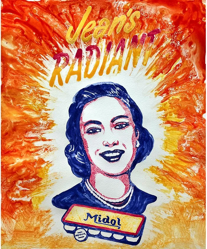 Jean's Radiat | monotype | 14x16.75”