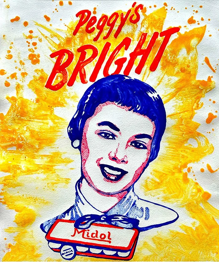 Peggy's Bright | monotype | 14x16.75”