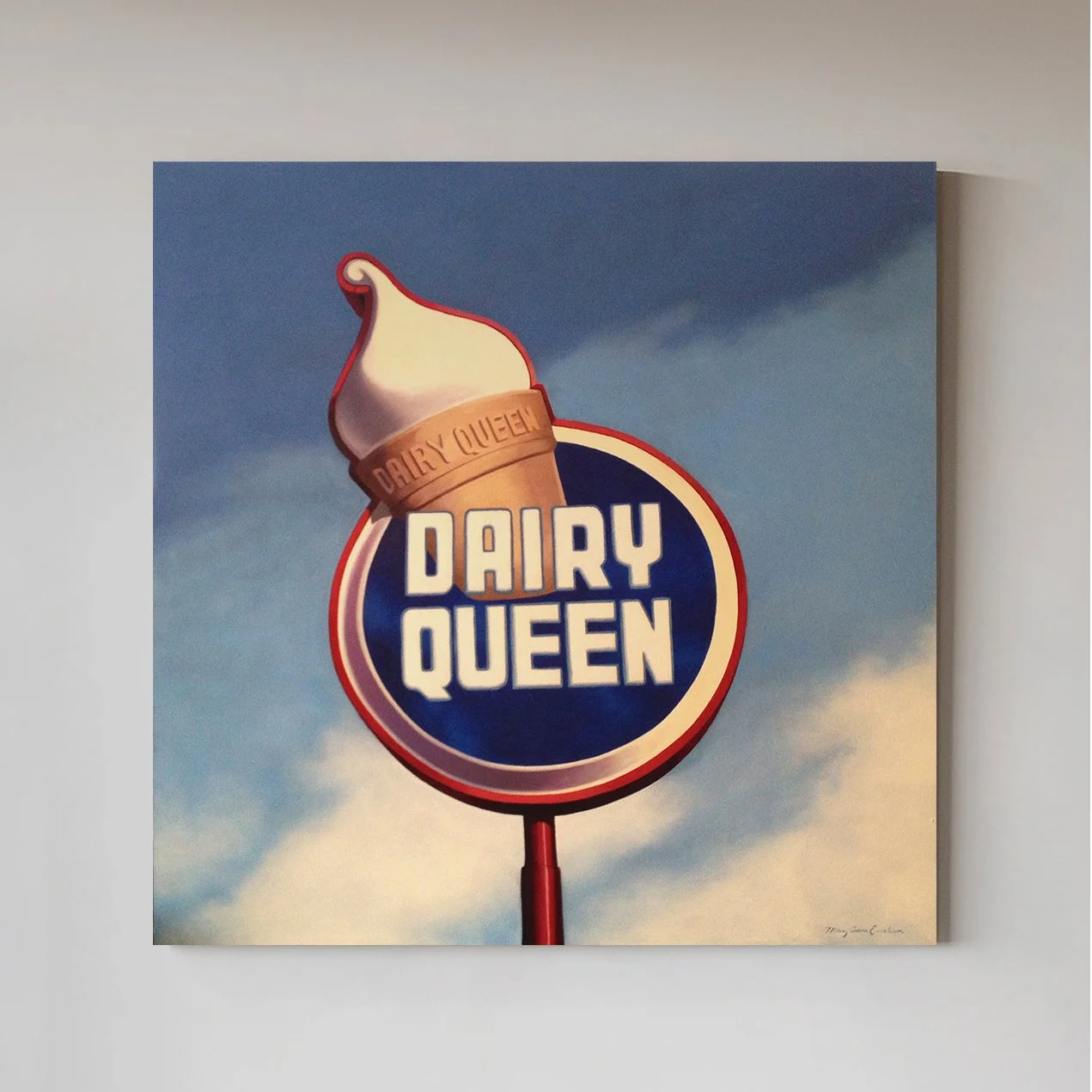 Dairy Queen | Route 66, Williams, AZ | 40"x40” Oil on Canvas