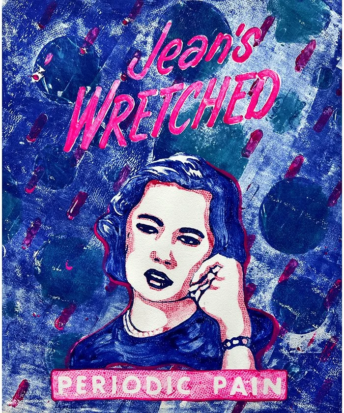 Jean's Wretched | monotype | 14x16.75”
