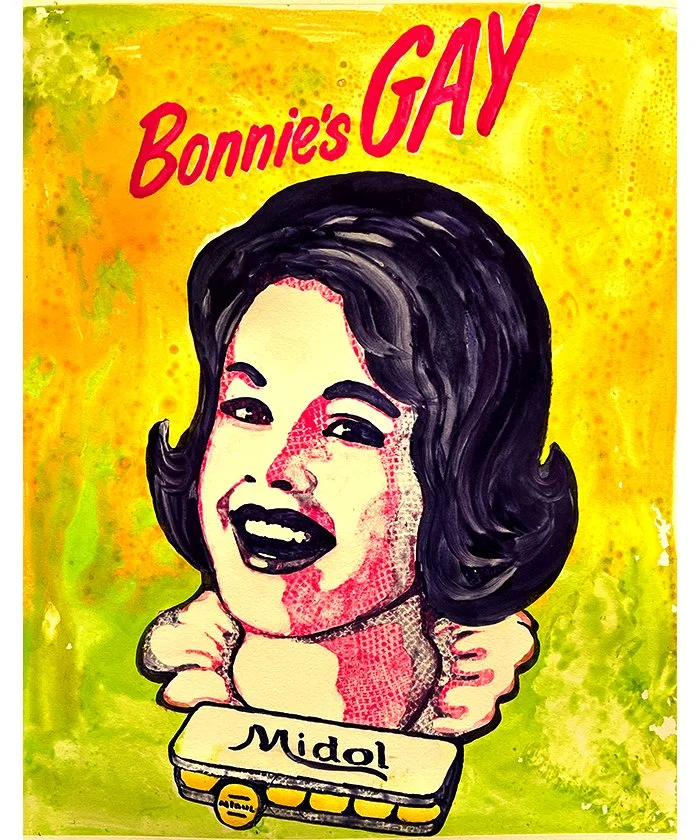 Bonnie's Gay | monotype | 14x16.75”