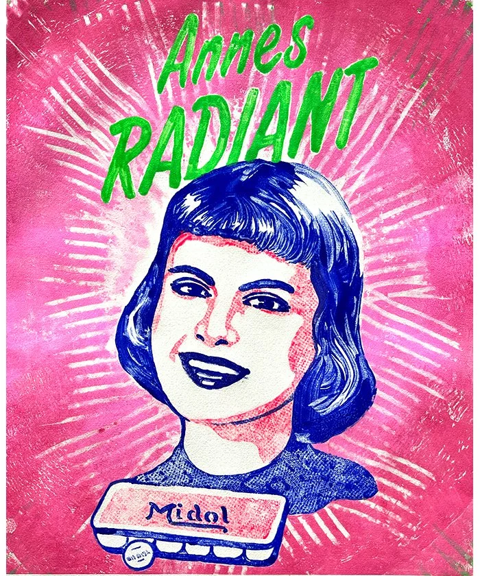 Anne's Radiant | monotype | 14x16.75”