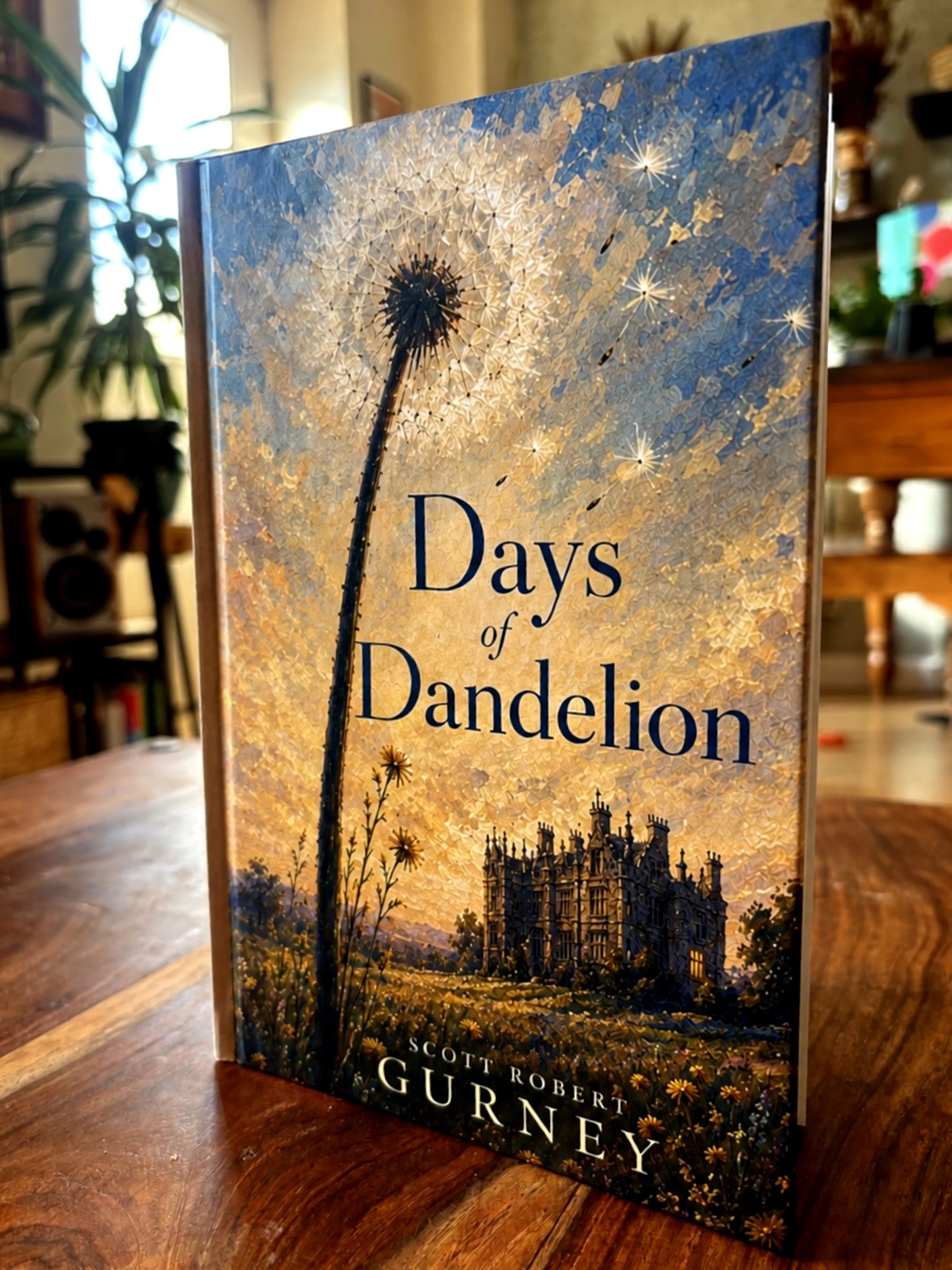 DaysofDandelionHardbookCoverPrinted