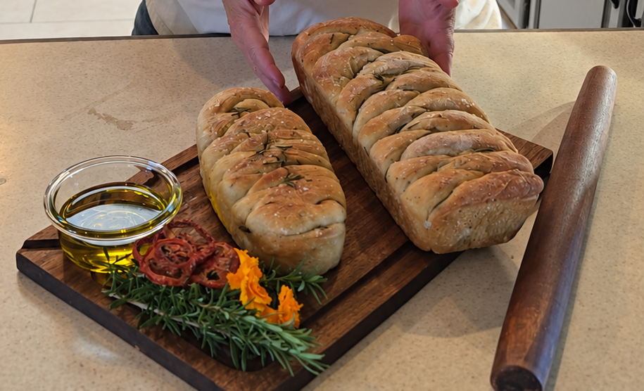 Focaccia Treccia