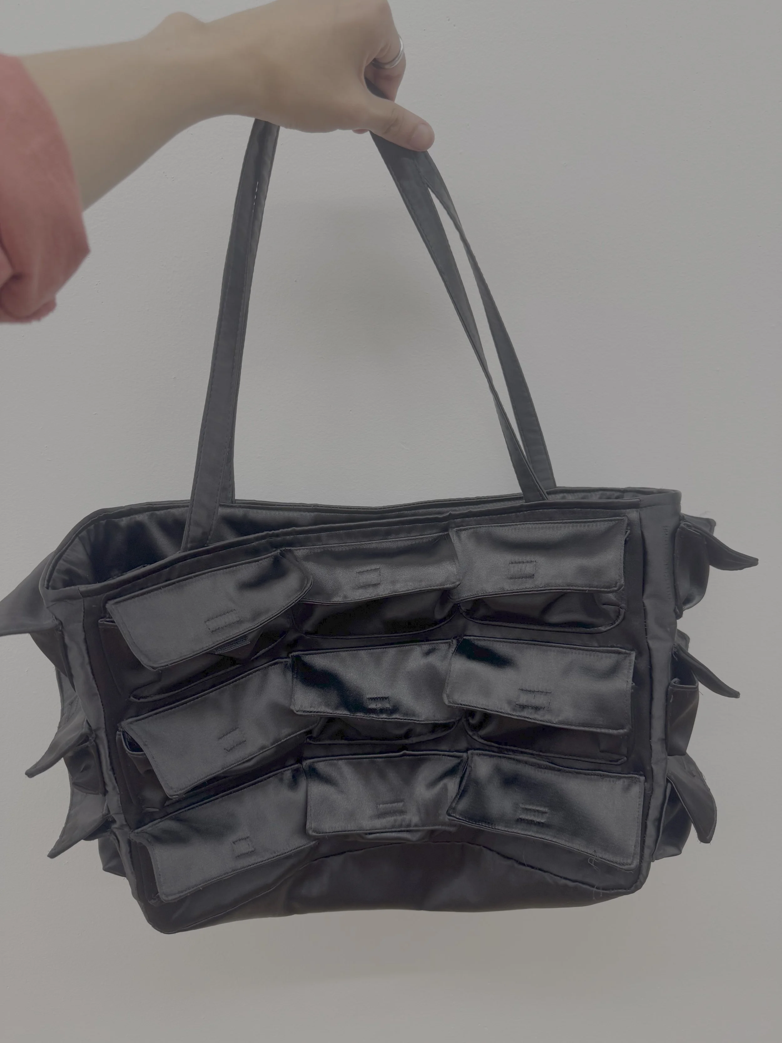 The Bounty Bag - Utility style bag in satin fabric