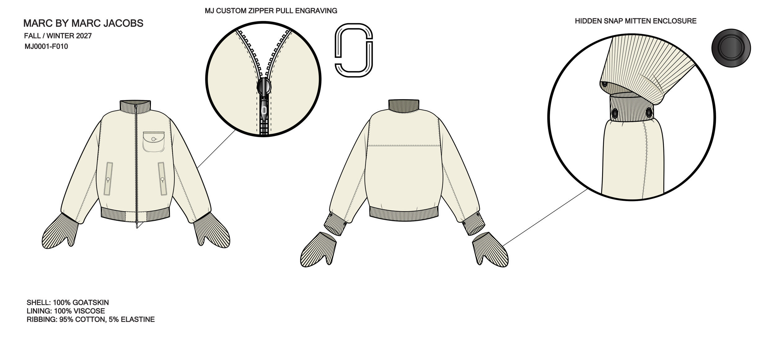MARC BY MARC JACOBS - TECHNICAL WORK