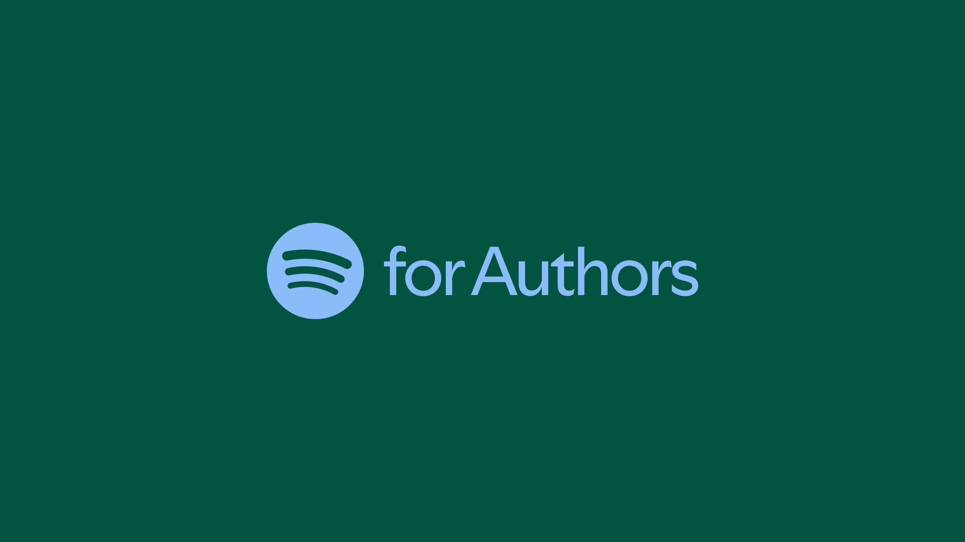 Spotify For Authors
