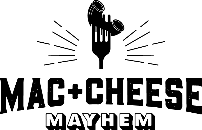 Black background with white text that reads 'Mayhem'.