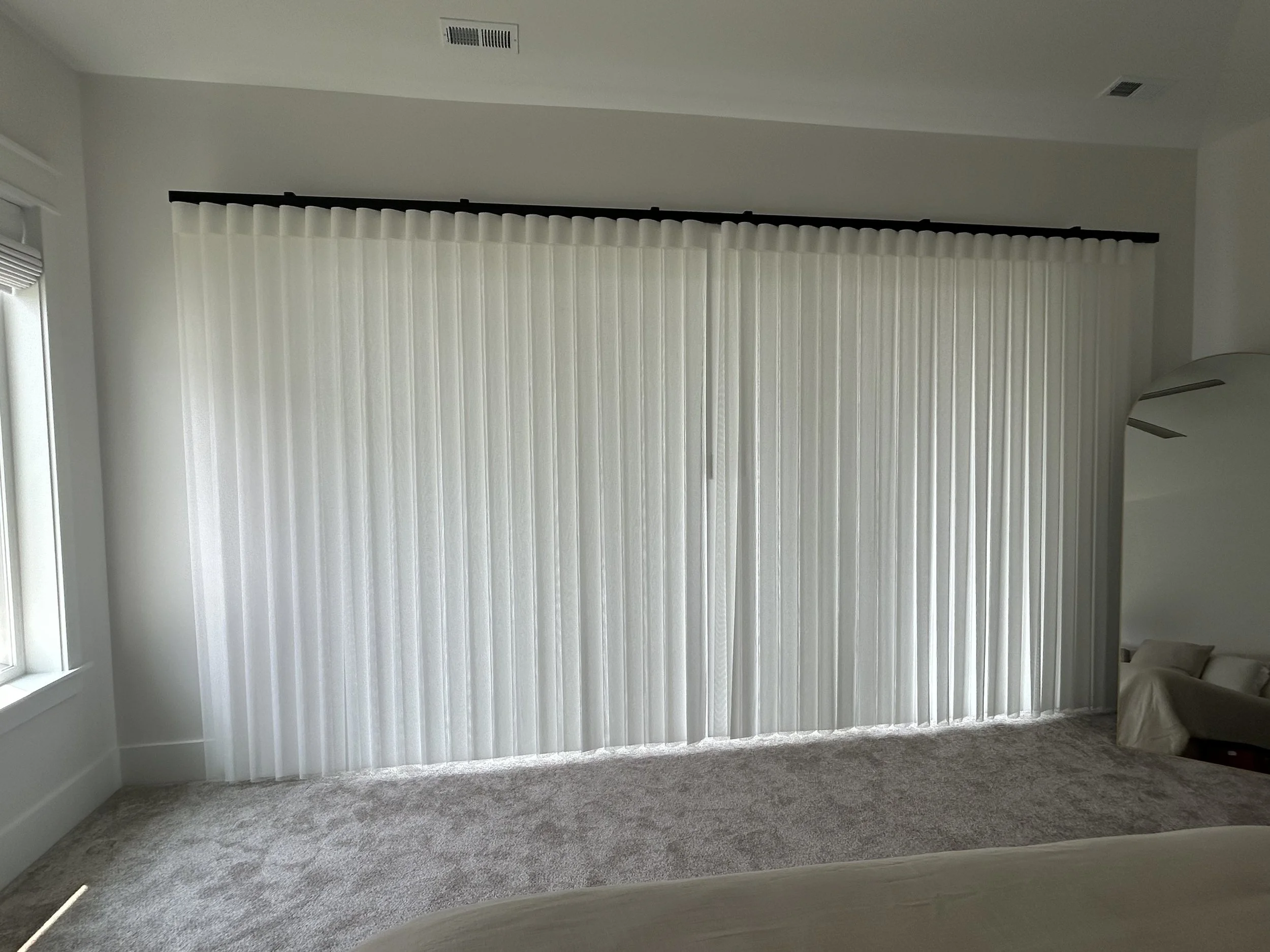Best Window Treatments for Large Windows &amp; Sliding Glass Doors in North Alabama