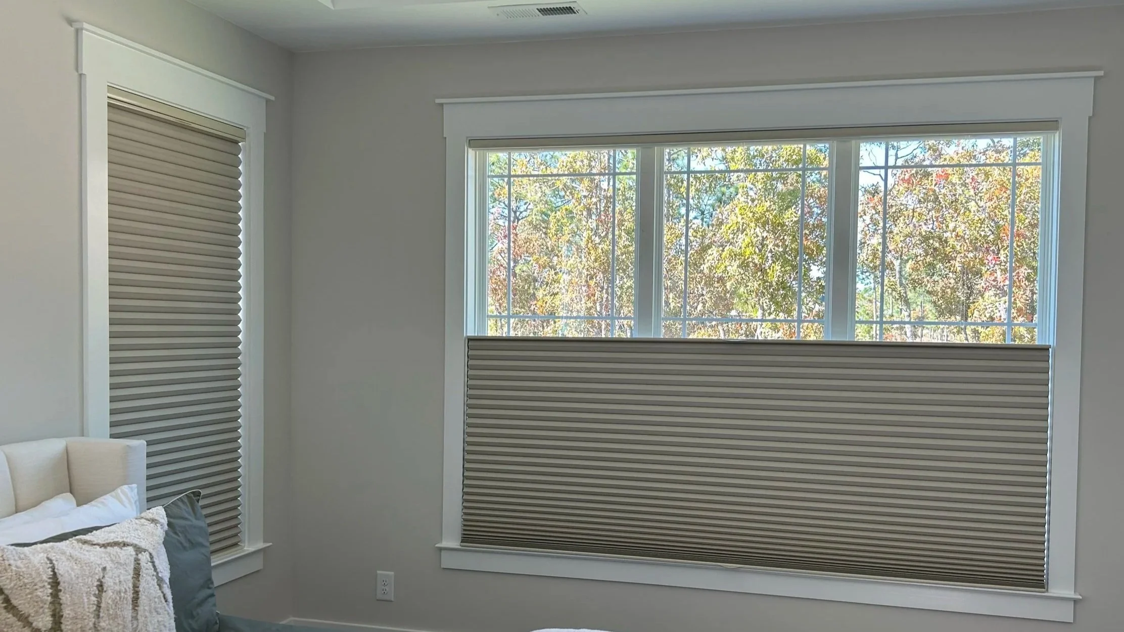 Cellular shades in Guntersville, Alabama
