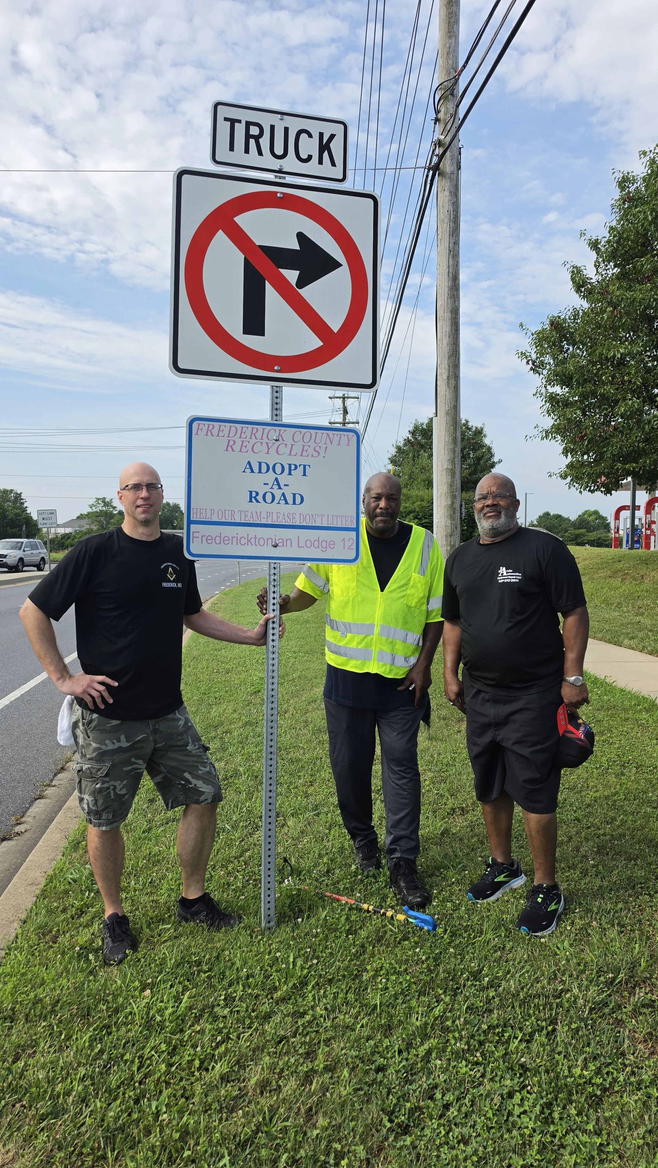 Ballenger Creek Pike Adopt-a-Road Quarterly Clean-up