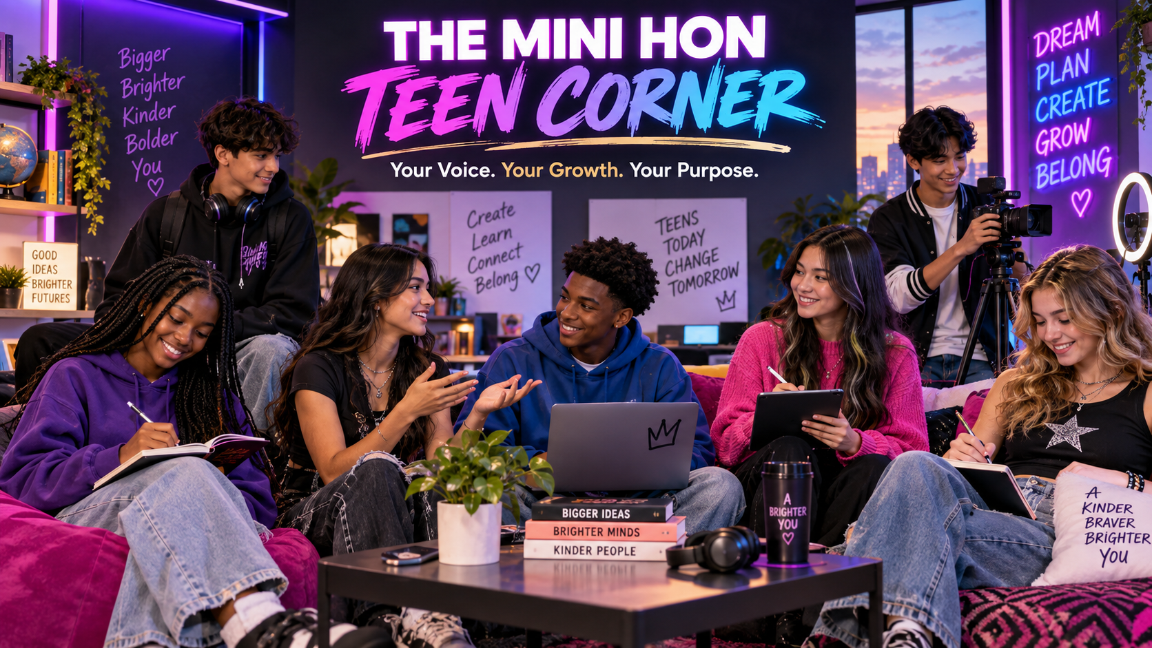 The Mini HON Teen Corner: Your Voice, Your Growth, Your Purpose