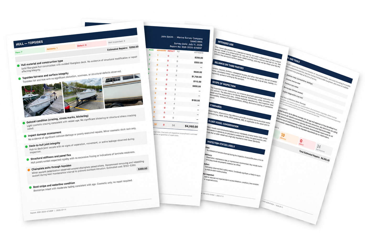 Sample report image