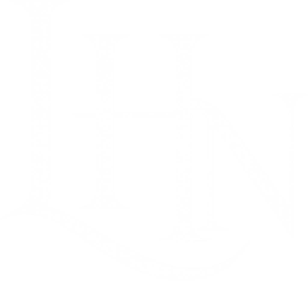 legend hair and nails logo in white