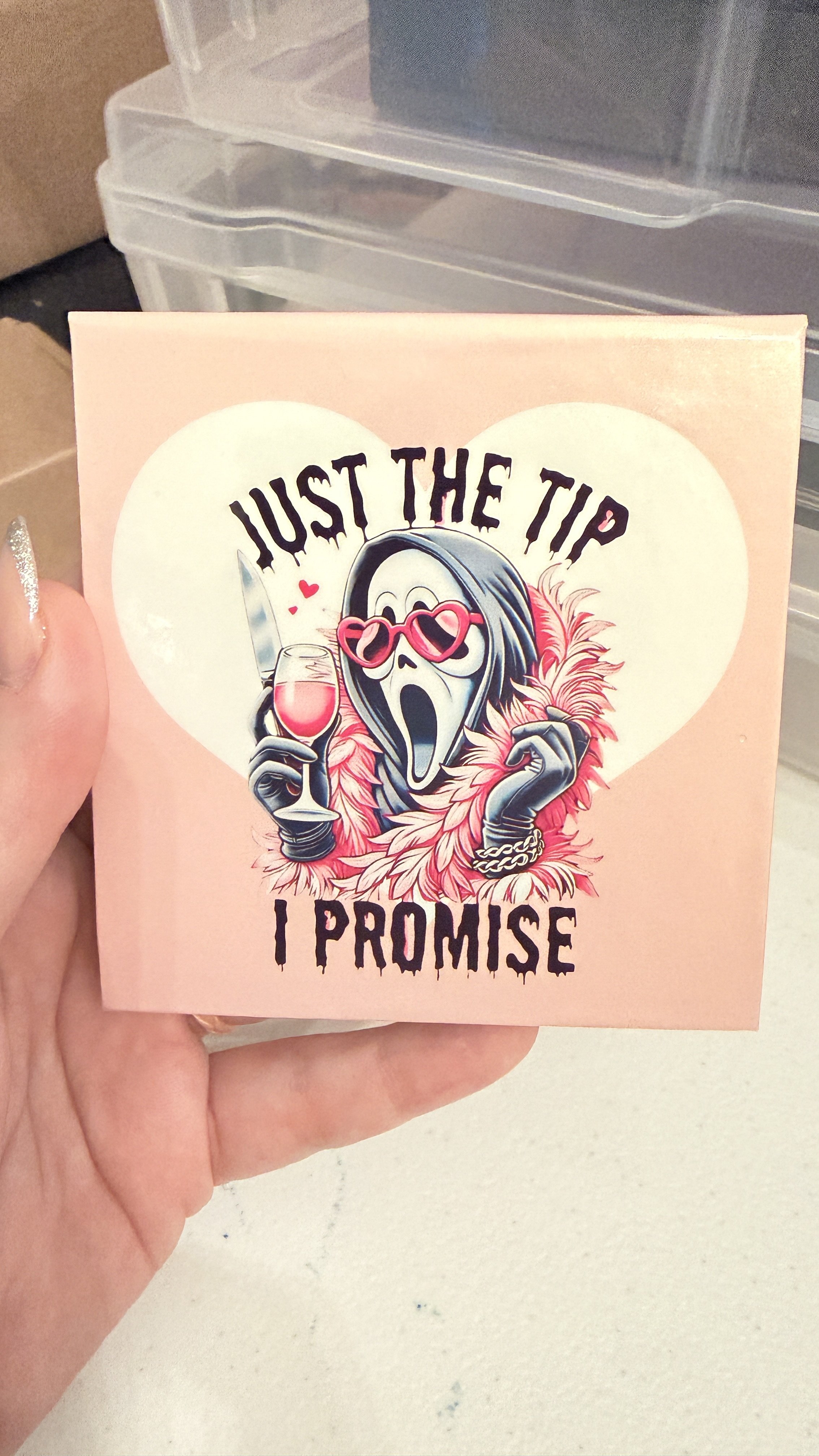 Custom Mini Notebook – Humorous Halloween Design