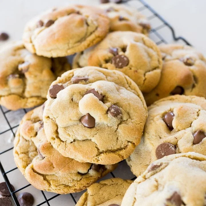 Classic Choc Chip Crumble Cookies