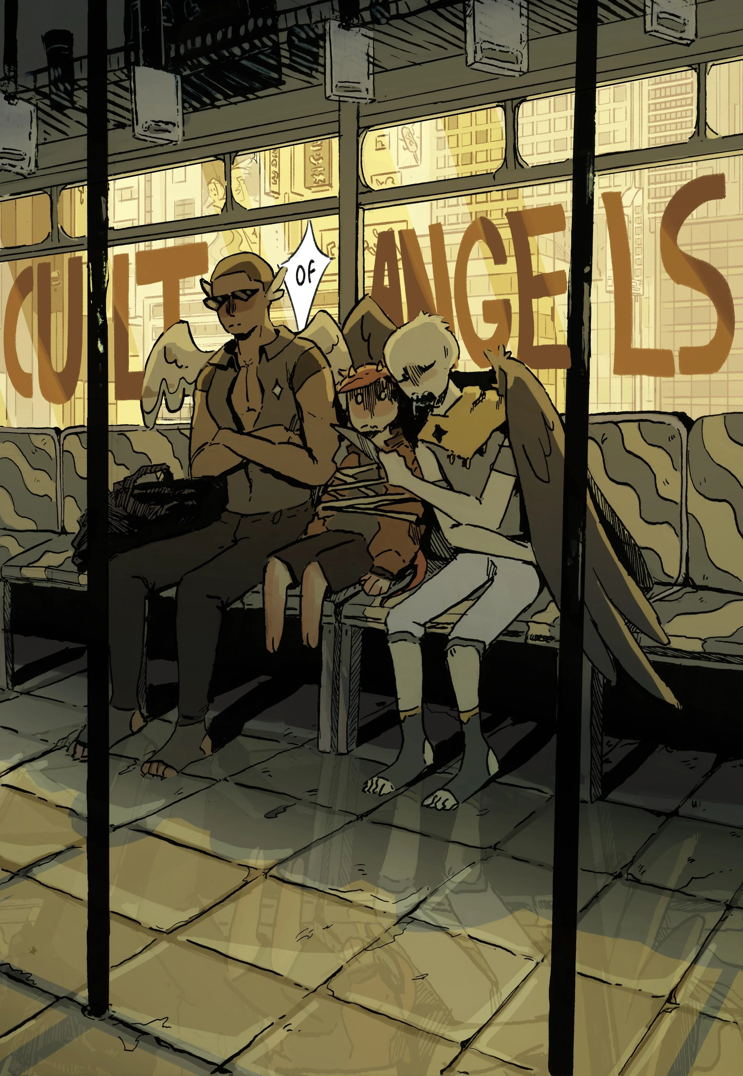 Cult of Angels  WIP comic