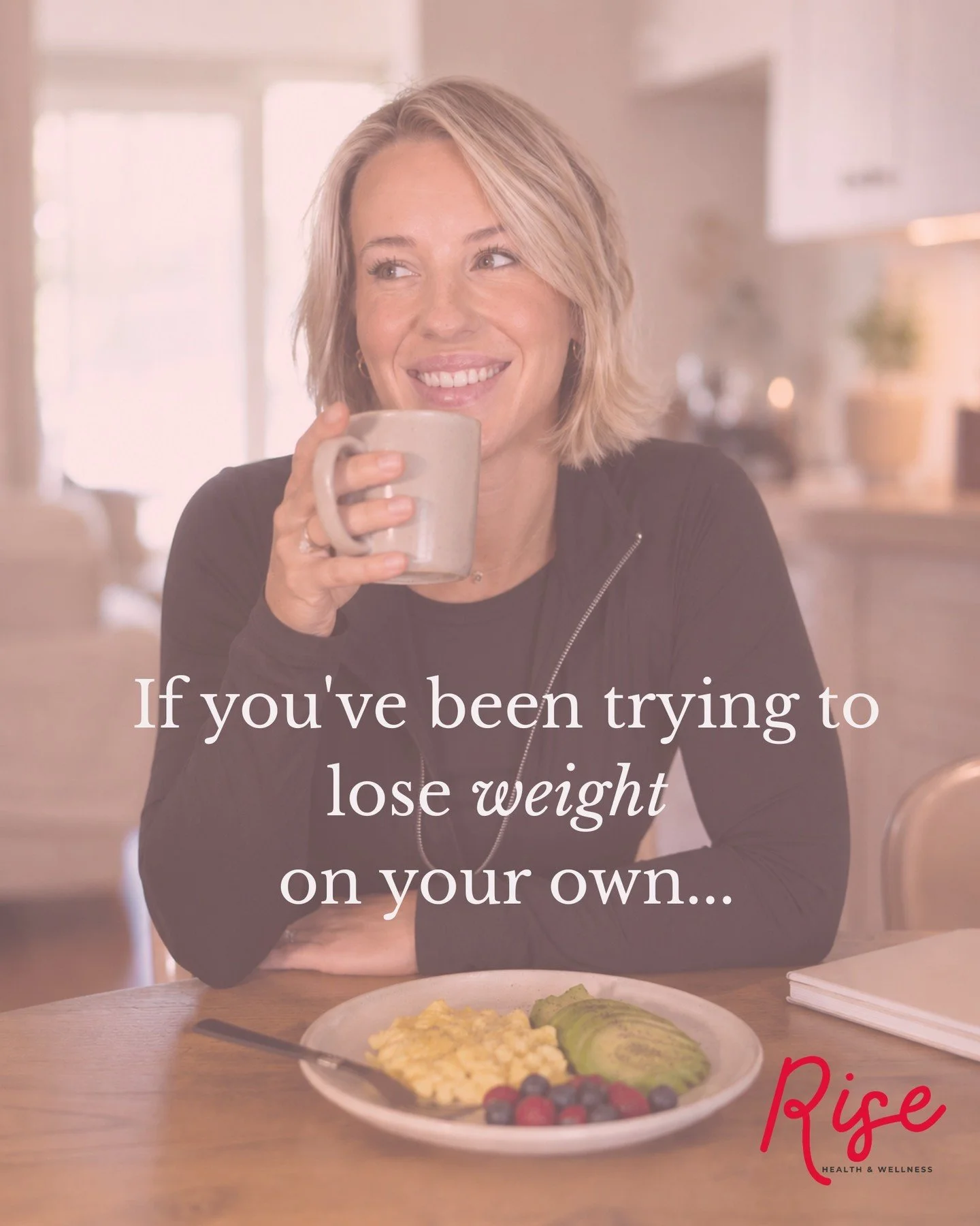 If you've been trying to lose weight on your own, you're probably not lacking motivation. You may just be missing the right support.

Medication can help quiet the food noise, but lasting results come from learning how to fuel your body, build streng