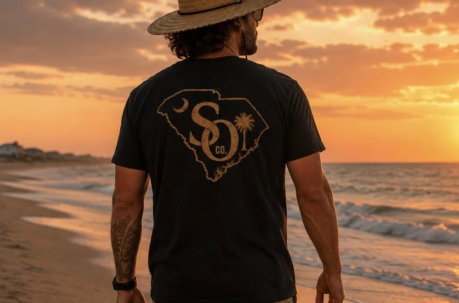 Saltwater Outlaw Co. South Carolina Orange Design
