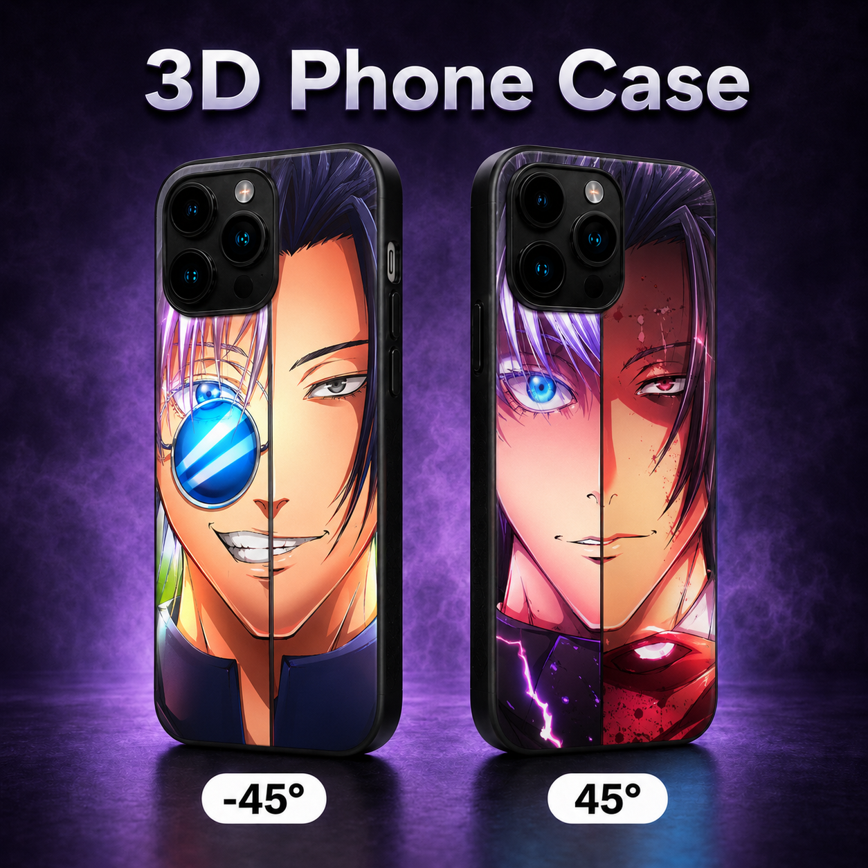 Jujutsu Kaisen - Gojo and Geto 3D Phone Case