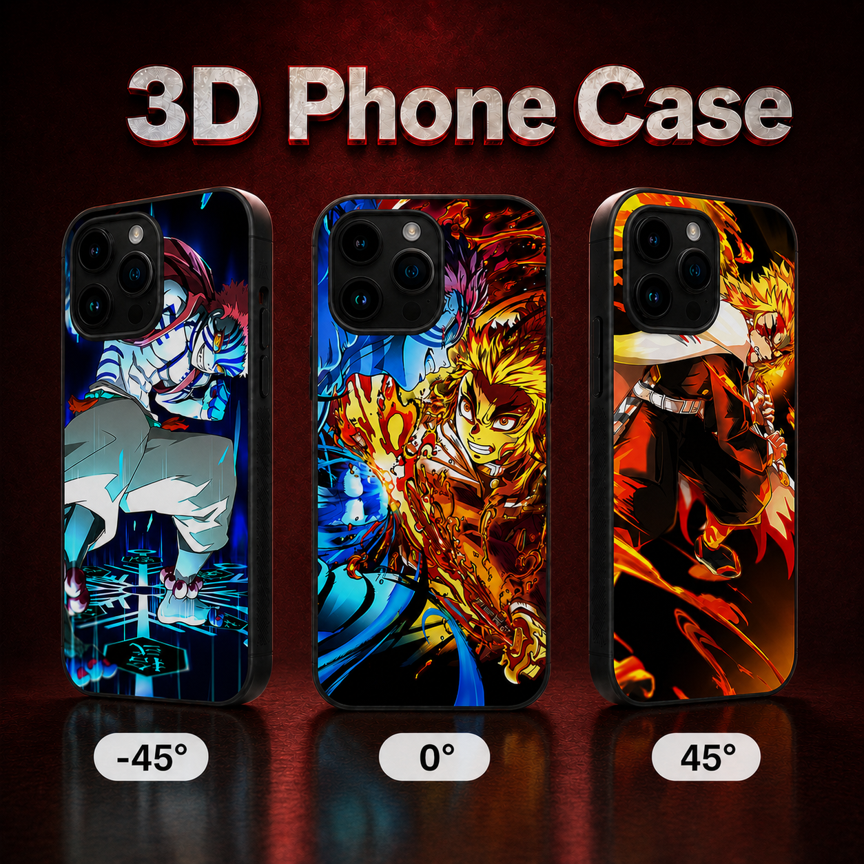 Demon Slayer - Rengoku and Akaza Phone Case