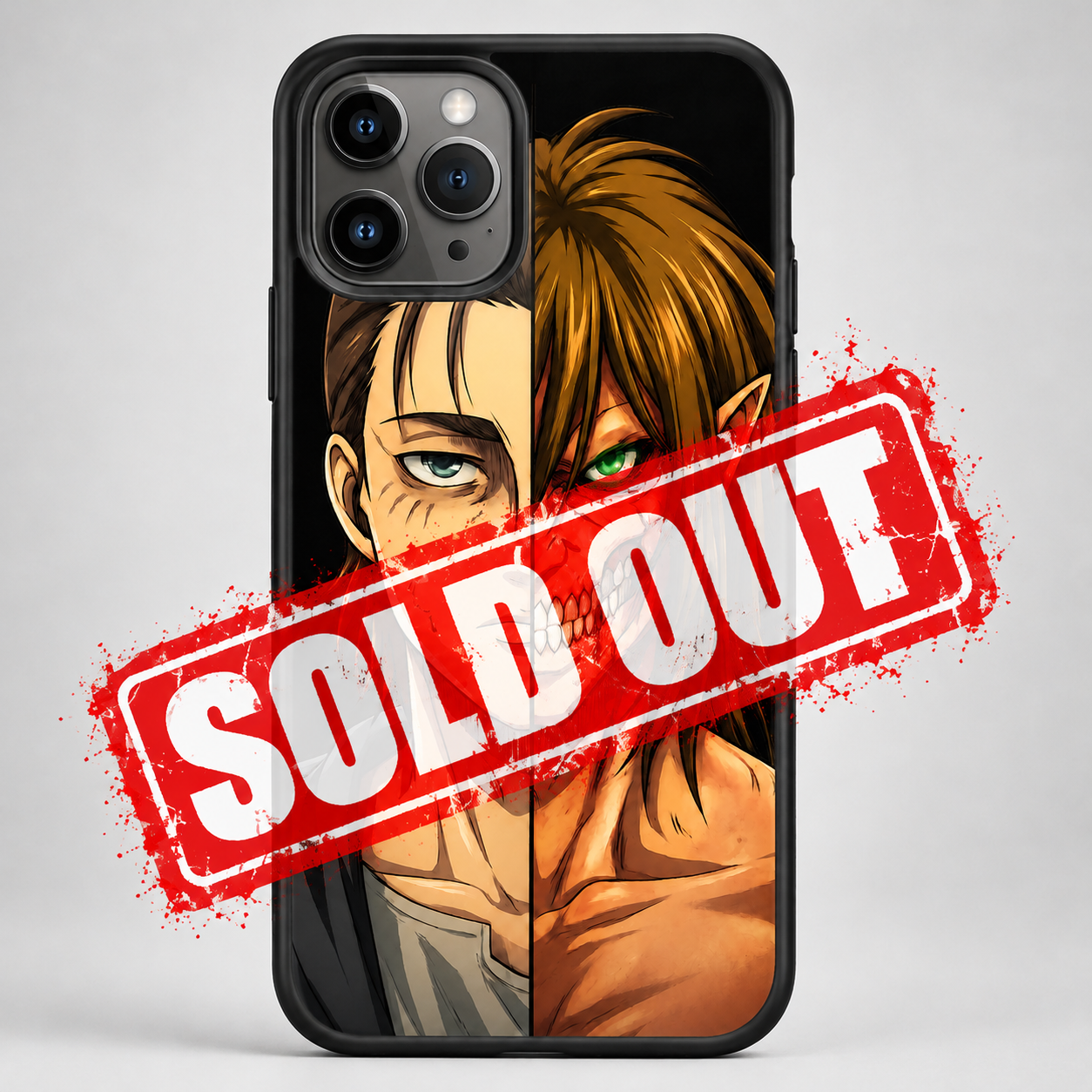 Attack On Titan - Eren 3D Phone Case